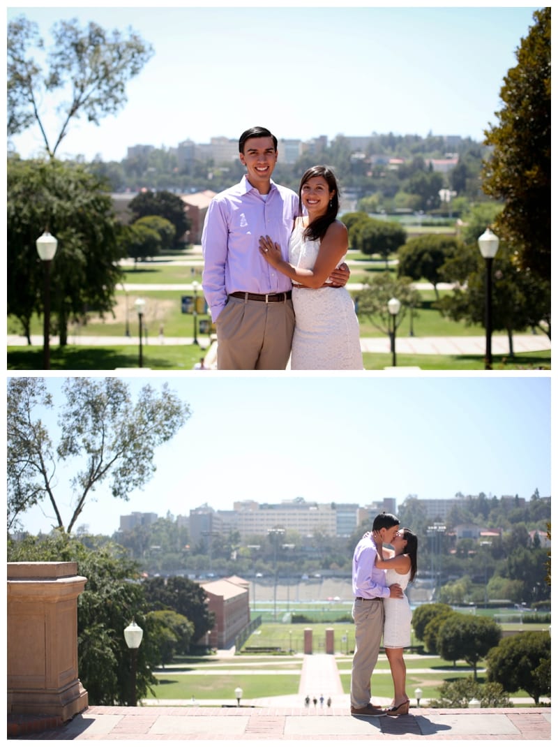 College Sweethearts at UCLA and Palos Verdes in Los Angeles Photos by Ebby L Photography