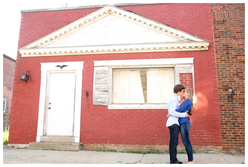 High School Sweethearts in Downtown Champaign, Engagement Photos by Ebby L Photography