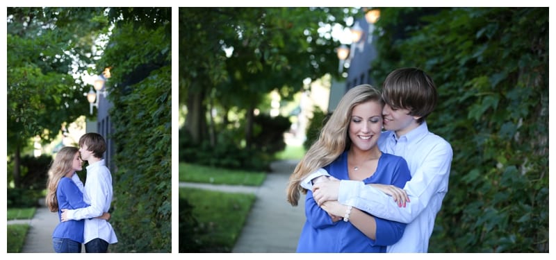 High School Sweethearts in Downtown Champaign, Engagement Photos by Ebby L Photography