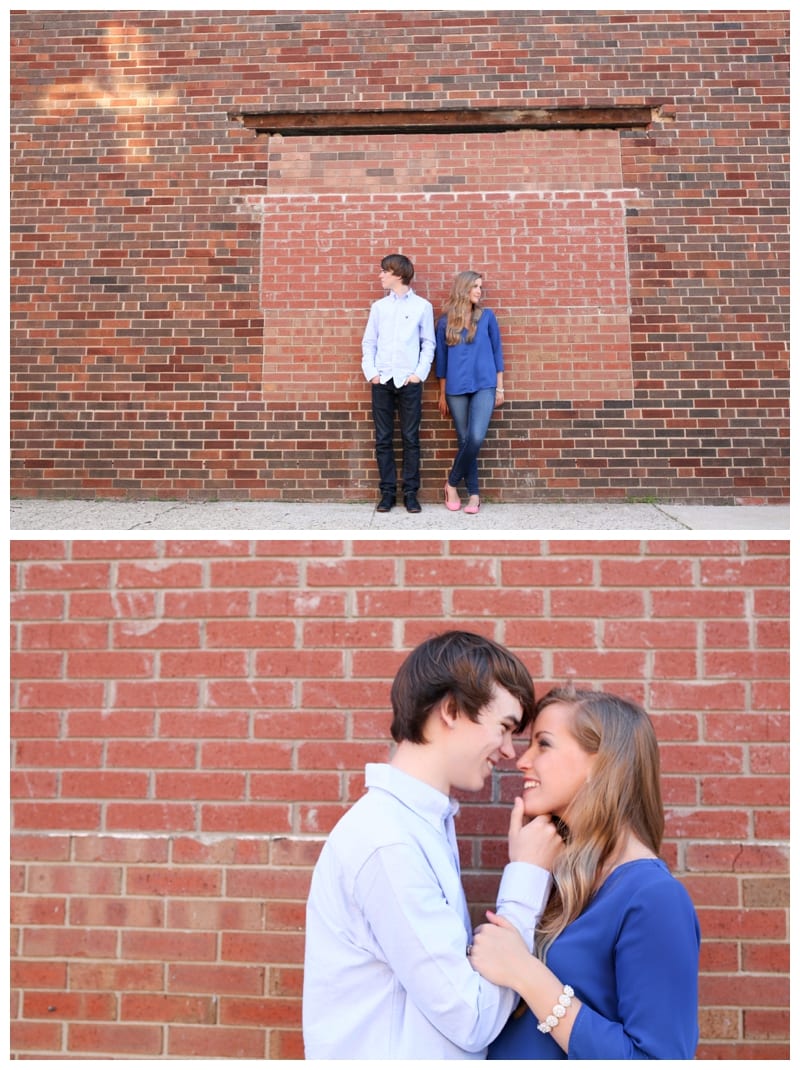 High School Sweethearts in Downtown Champaign, Engagement Photos by Ebby L Photography
