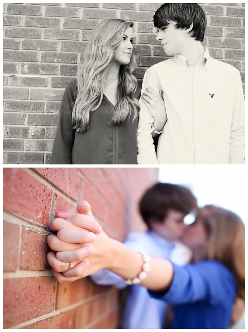 High School Sweethearts in Downtown Champaign, Engagement Photos by Ebby L Photography