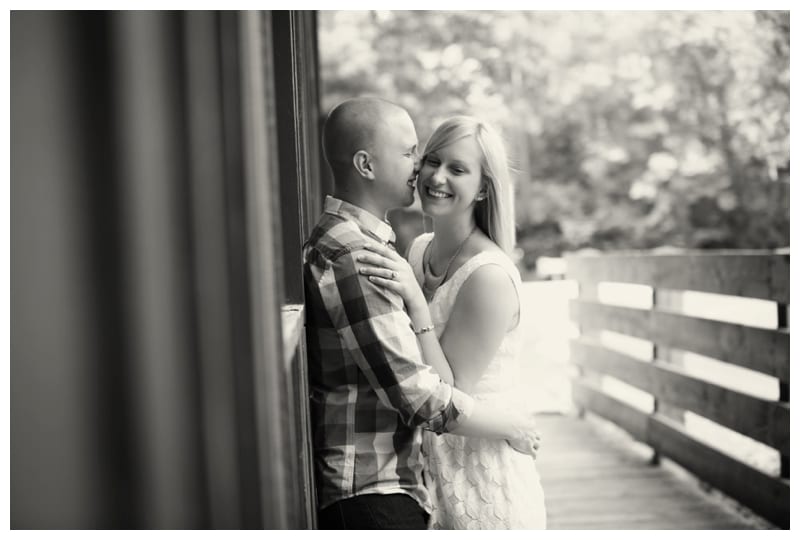 A Summer Engagement Session at Lake of the Woods in Mahomet, IL by Ebby L Photography