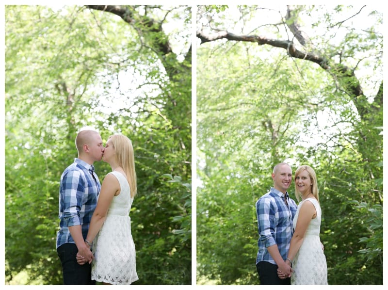 A Summer Engagement Session at Lake of the Woods in Mahomet, IL by Ebby L Photography