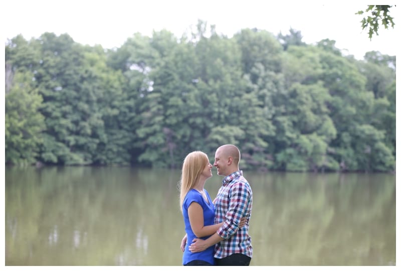 A Summer Engagement Session at Lake of the Woods in Mahomet, IL by Ebby L Photography