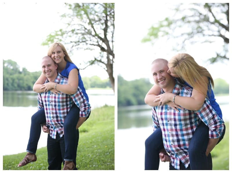 A Summer Engagement Session at Lake of the Woods in Mahomet, IL by Ebby L Photography