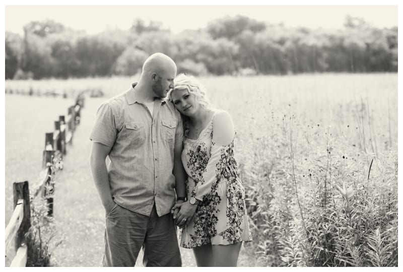 A Country Styled Engagement Session in Central, IL by Ebby L Photography