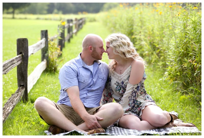 A Country Styled Engagement Session in Central, IL by Ebby L Photography