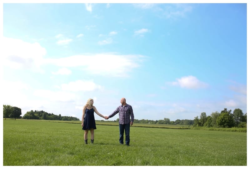 A Country Styled Engagement Session in Central, IL by Ebby L Photography