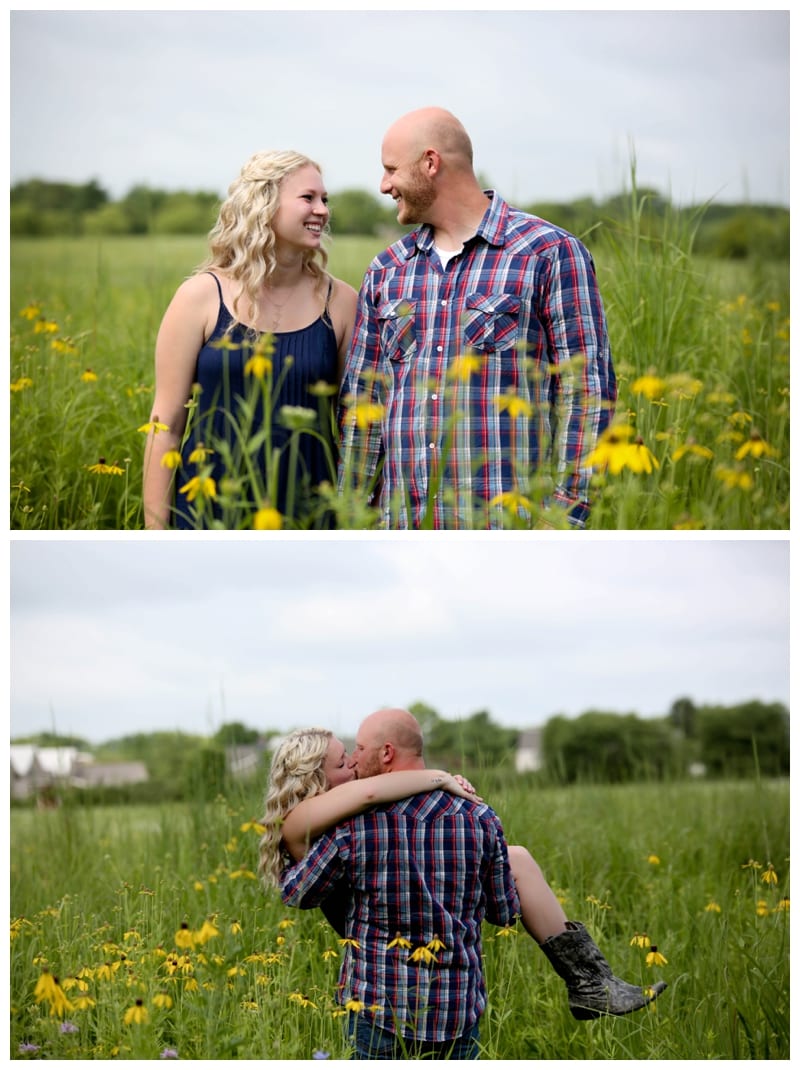 A Country Styled Engagement Session in Central, IL by Ebby L Photography