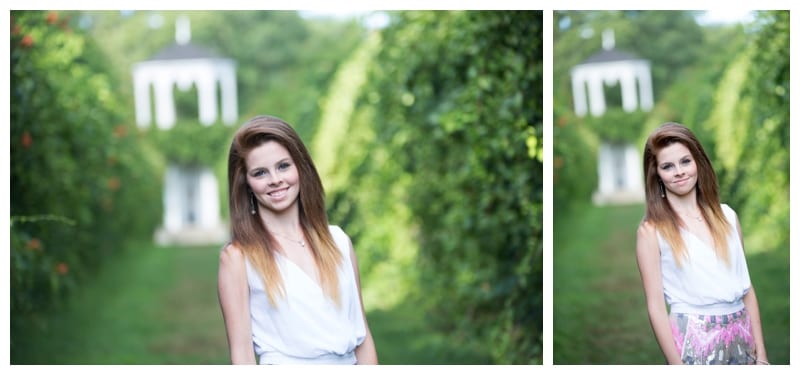 Mt. Zion Senior taken at Allerton Park in Monticello, IL by Ebby L Photography