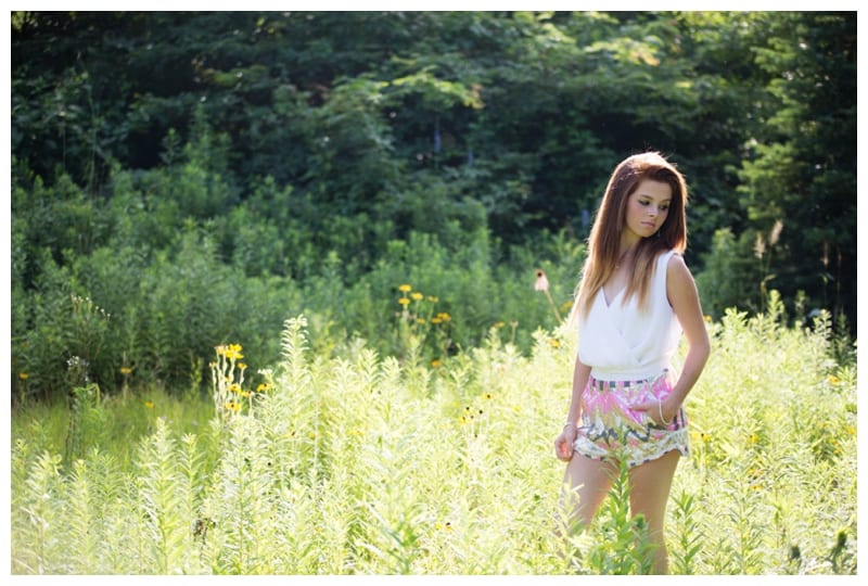 Mt. Zion Senior taken at Allerton Park in Monticello, IL by Ebby L Photography