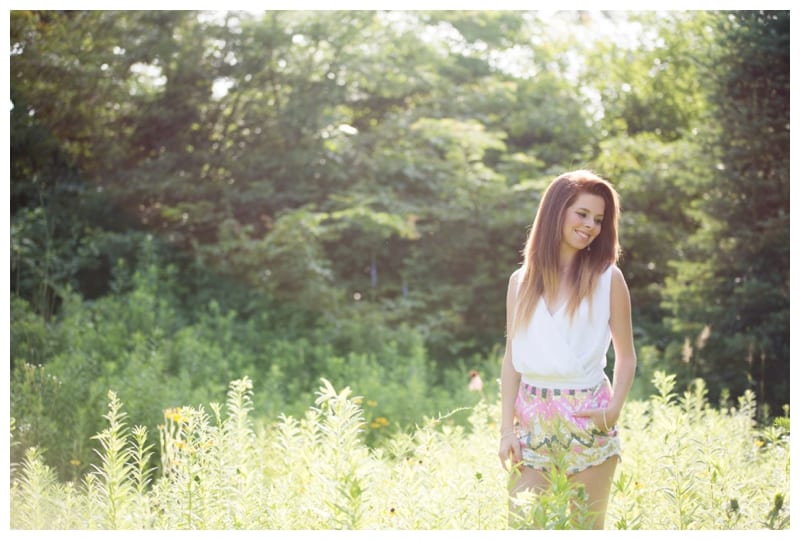 Mt. Zion Senior taken at Allerton Park in Monticello, IL by Ebby L Photography