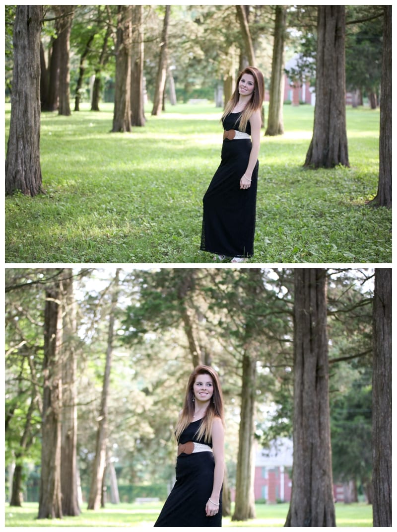 Mt. Zion Senior taken at Allerton Park in Monticello, IL by Ebby L Photography
