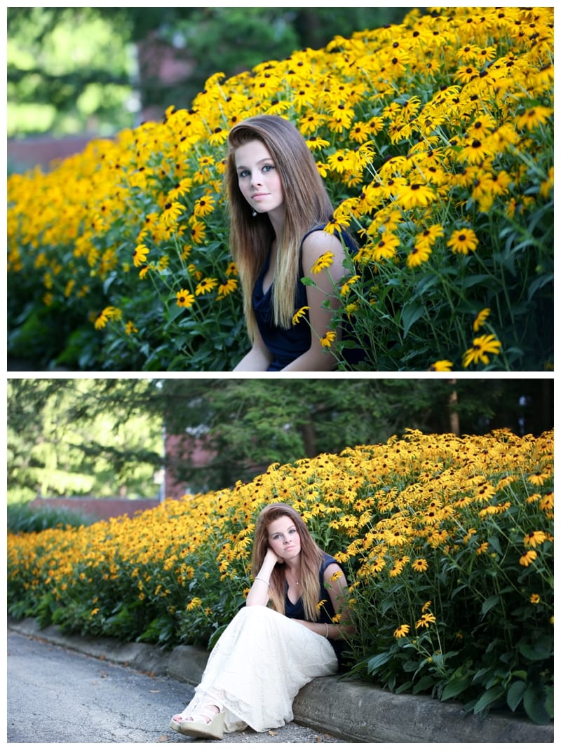 Mt. Zion Senior taken at Allerton Park in Monticello, IL by Ebby L Photography