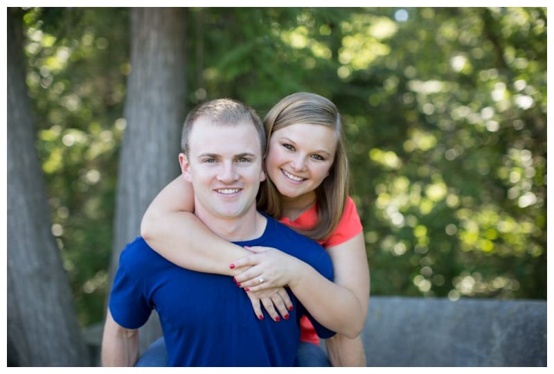 High school sweethearts engagement photos at Allerton Park in Monticello, IL by Ebby L Photography