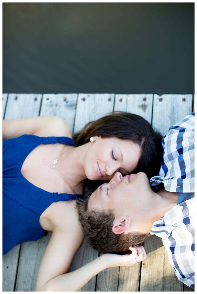 Canoeing couples engagement at Lake of the Woods in Mahomet, IL by Ebby L Photography