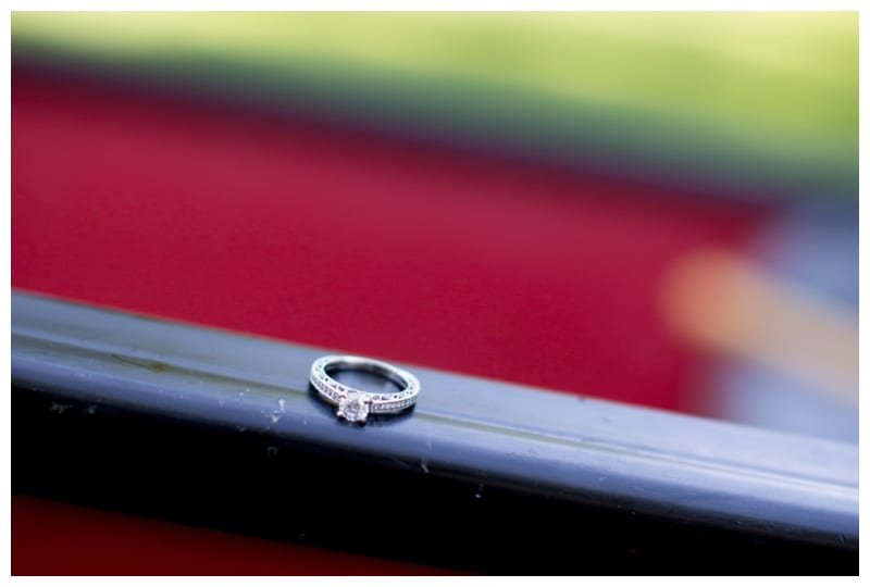 Canoeing couples engagement at Lake of the Woods in Mahomet, IL by Ebby L Photography