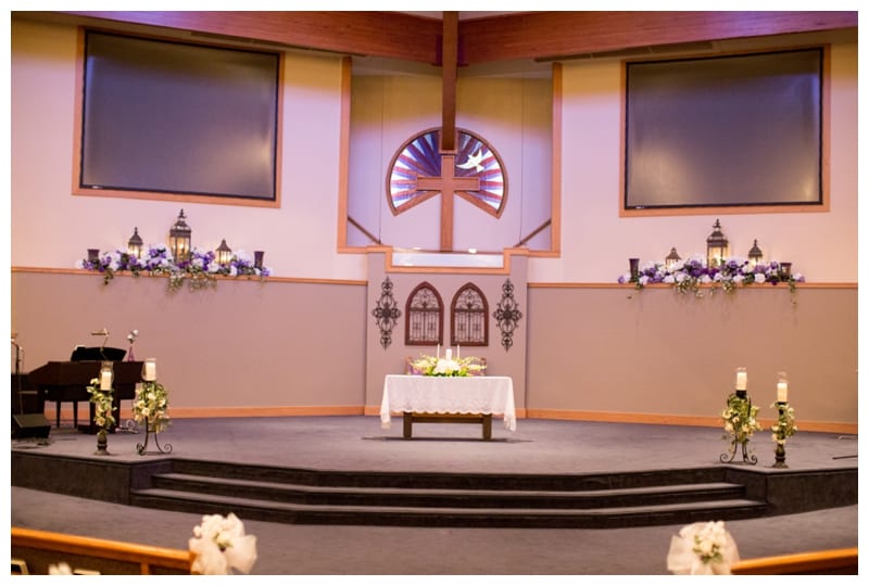 A Vibrant Purple and Gray Wedding at Regent Ballroom in Savoy, IL by Ebby L Photography