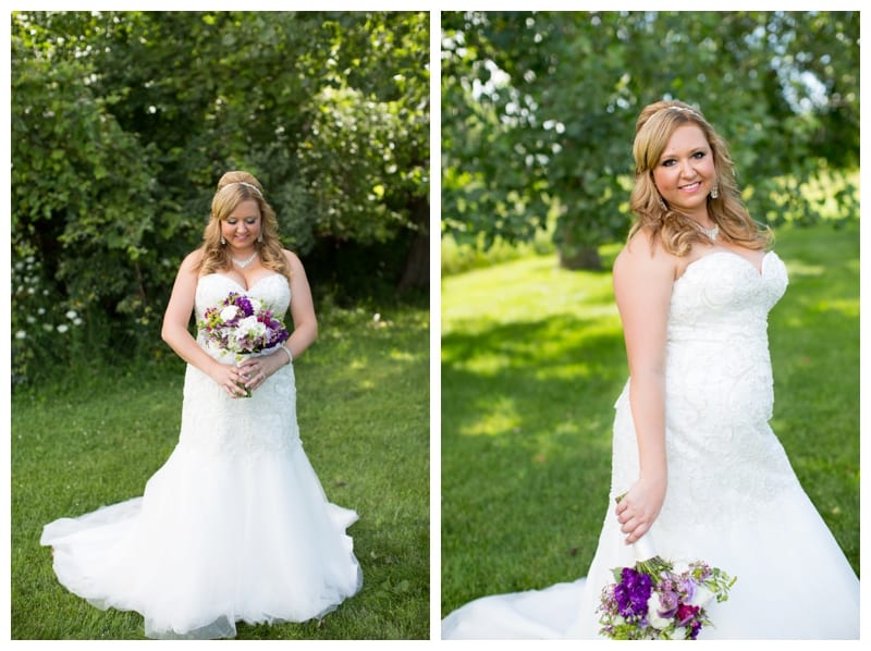 A Vibrant Purple and Gray Wedding at Regent Ballroom in Savoy, IL by Ebby L Photography
