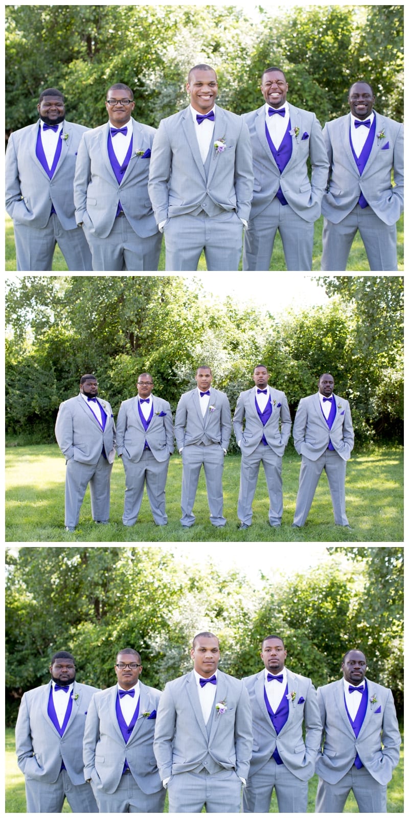 A Vibrant Purple and Gray Wedding at Regent Ballroom in Savoy, IL by Ebby L Photography