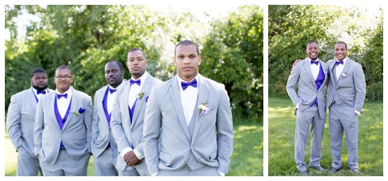 A Vibrant Purple and Gray Wedding at Regent Ballroom in Savoy, IL by Ebby L Photography