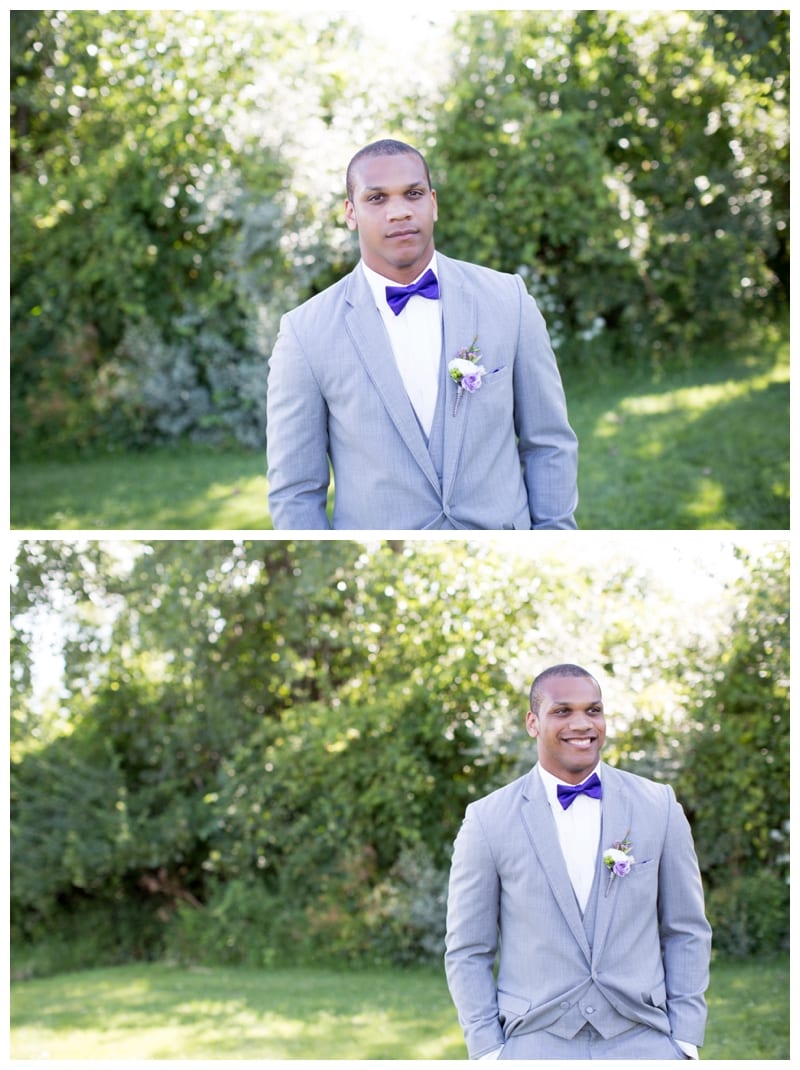 A Vibrant Purple and Gray Wedding at Regent Ballroom in Savoy, IL by Ebby L Photography