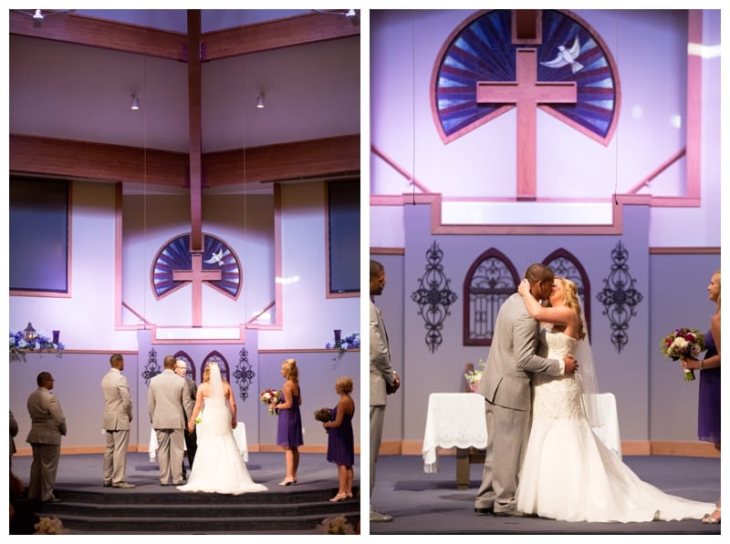 A Vibrant Purple and Gray Wedding at Regent Ballroom in Savoy, IL by Ebby L Photography