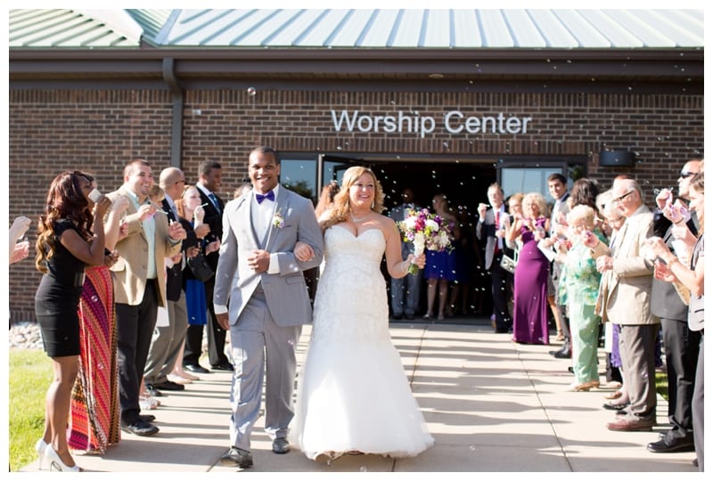 A Vibrant Purple and Gray Wedding at Regent Ballroom in Savoy, IL by Ebby L Photography