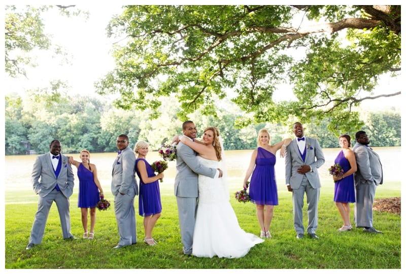A Vibrant Purple and Gray Wedding at Regent Ballroom in Savoy, IL by Ebby L Photography