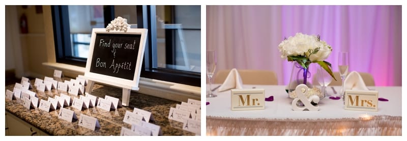 A Vibrant Purple and Gray Wedding at Regent Ballroom in Savoy, IL by Ebby L Photography