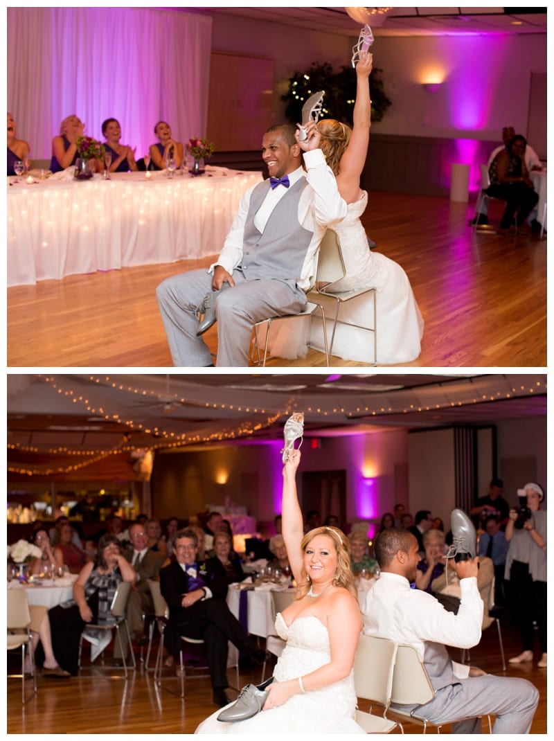 A Vibrant Purple and Gray Wedding at Regent Ballroom in Savoy, IL by Ebby L Photography