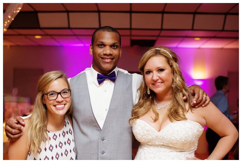 A Vibrant Purple and Gray Wedding at Regent Ballroom in Savoy, IL by Ebby L Photography