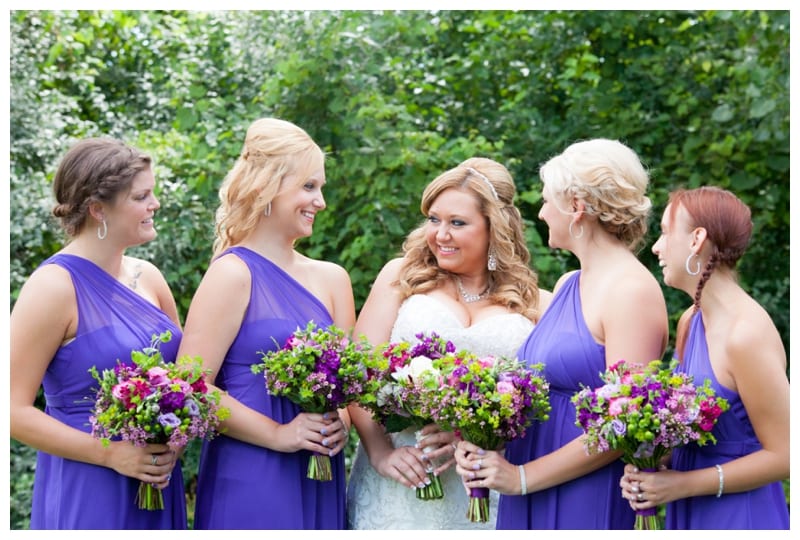 A Vibrant Purple and Gray Wedding at Regent Ballroom in Savoy, IL by Ebby L Photography