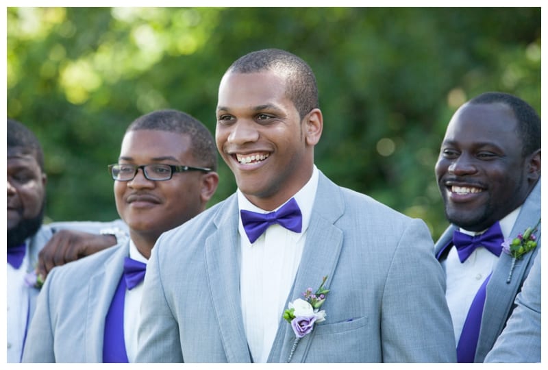 A Vibrant Purple and Gray Wedding at Regent Ballroom in Savoy, IL by Ebby L Photography