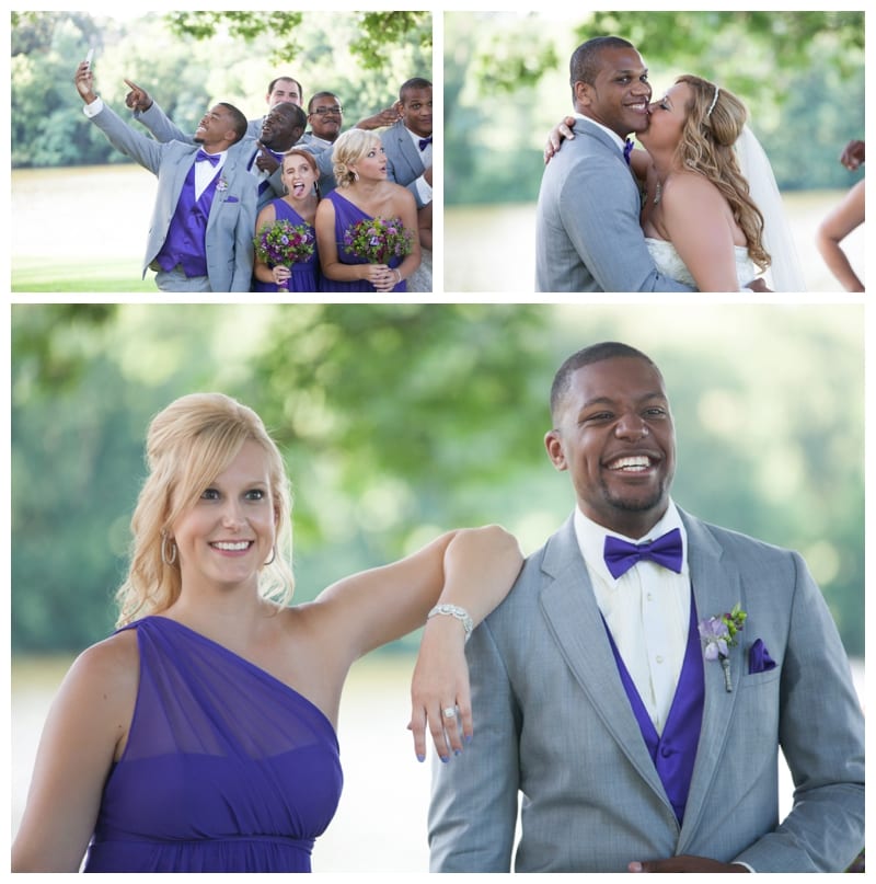 A Vibrant Purple and Gray Wedding at Regent Ballroom in Savoy, IL by Ebby L Photography