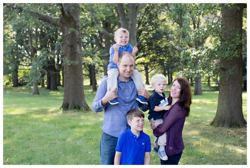 A Family Session of Generations at The Arboretum in Champaign, IL by Ebby L Photography
