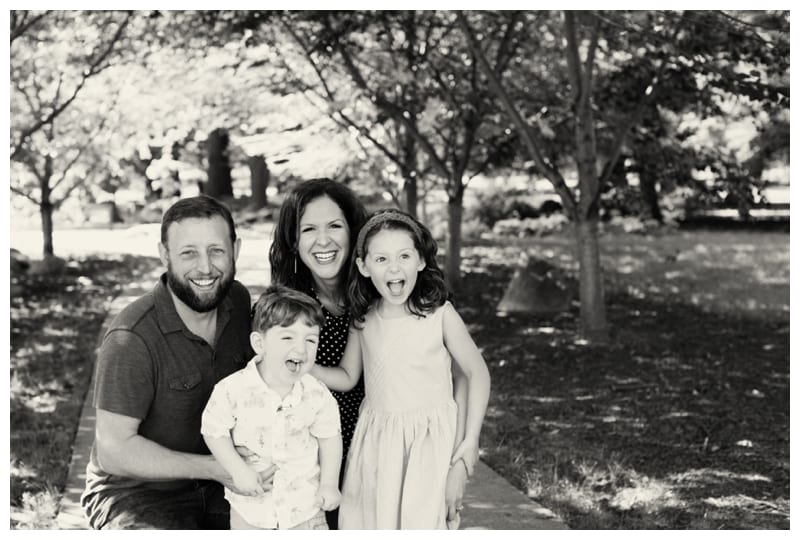 A Family Session of Generations at The Arboretum in Champaign, IL by Ebby L Photography
