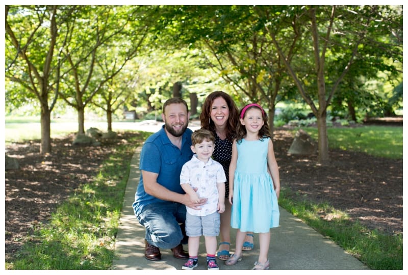 A Family Session of Generations at The Arboretum in Champaign, IL by Ebby L Photography