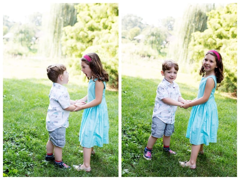 A Family Session of Generations at The Arboretum in Champaign, IL by Ebby L Photography