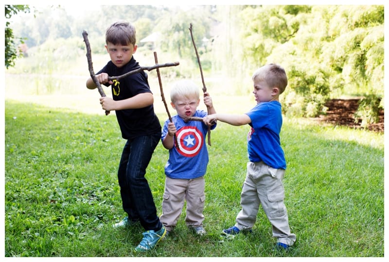 A Family Session of Generations at The Arboretum in Champaign, IL by Ebby L Photography