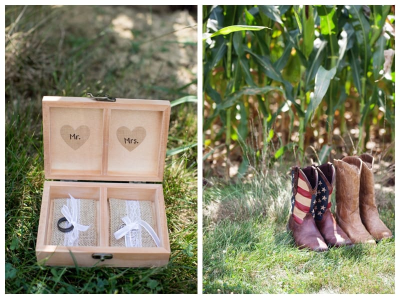 A Casual Country Wedding in Paris, IL by Ebby L Photography