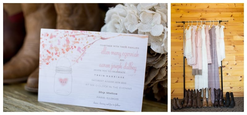 A Casual Country Wedding in Paris, IL by Ebby L Photography