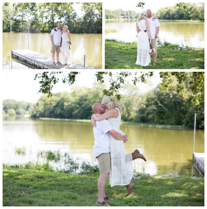 A Casual Country Wedding in Paris, IL by Ebby L Photography