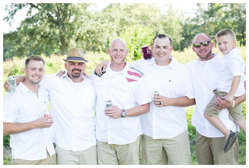 A Casual Country Wedding in Paris, IL by Ebby L Photography