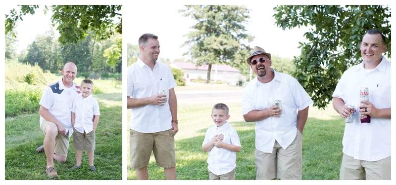 A Casual Country Wedding in Paris, IL by Ebby L Photography