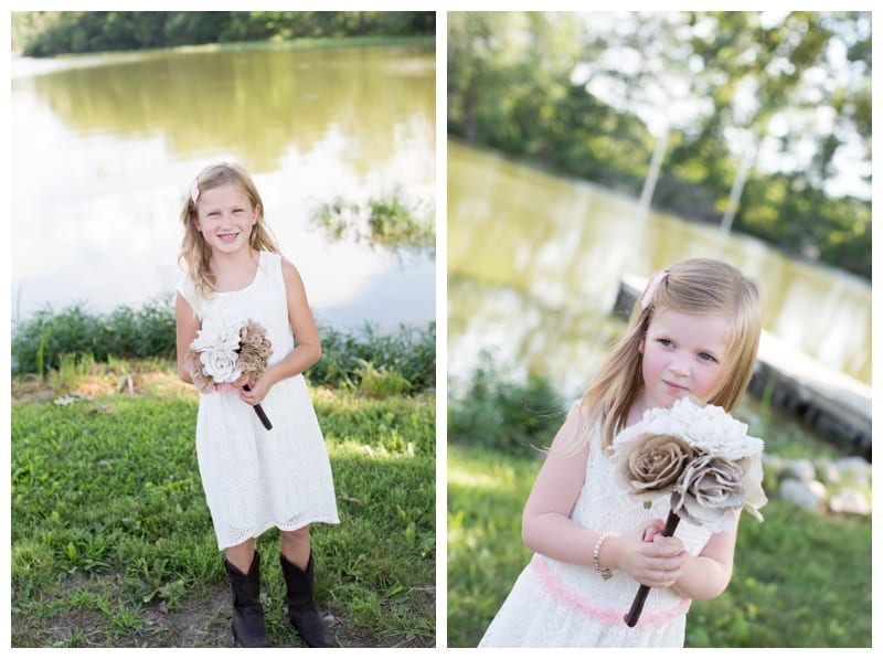 A Casual Country Wedding in Paris, IL by Ebby L Photography