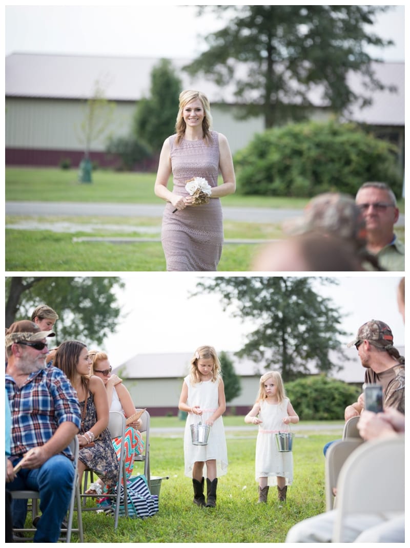 A Casual Country Wedding in Paris, IL by Ebby L Photography