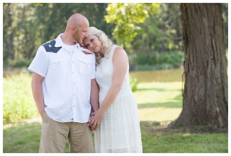 A Casual Country Wedding in Paris, IL by Ebby L Photography