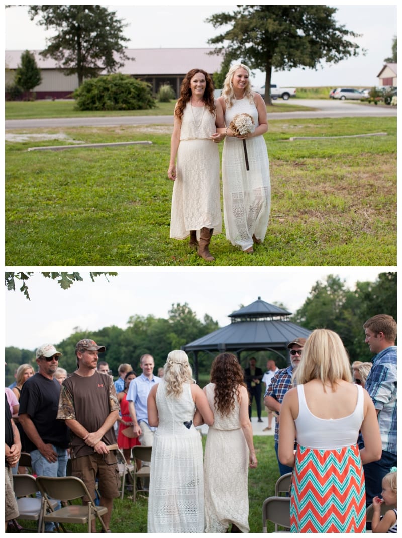A Casual Country Wedding in Paris, IL by Ebby L Photography