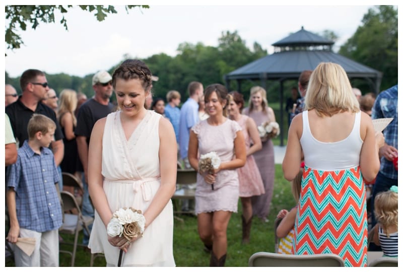 A Casual Country Wedding in Paris, IL by Ebby L Photography